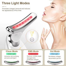 Neck Lifting And Tighten Massager - Neck Massager - Electric Microcurrent Wrinkle Remover LED Photon Face Beauty Device - Neck Face Beauty Device Facial Lifting Machine EMS Massager Reduce Double Chin Anti Wrinkle Skin Tightening Skin Care Tools